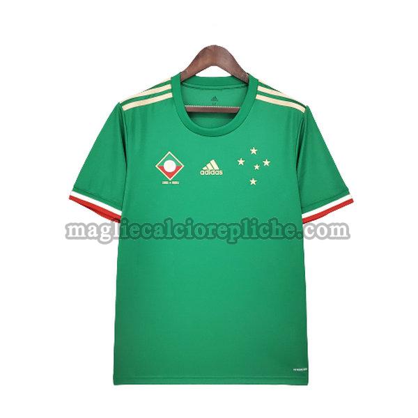 terza maglie calcio cruzeiro 2021 2022 thailandia verde