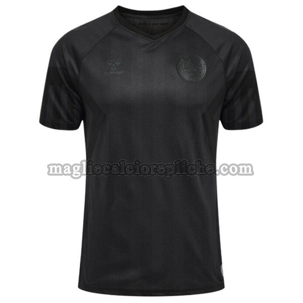 terza maglie calcio danimarca 2022 2023 thailandia nero