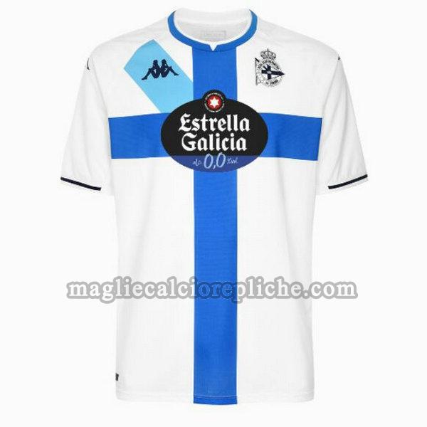 terza maglie calcio deportivo la coruña 2021 2022 thailandia bianco