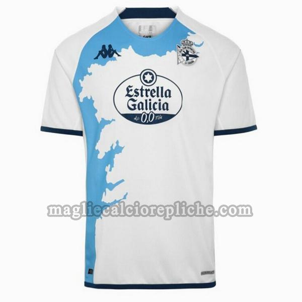 terza maglie calcio deportivo la coruña 2022 2023 thailandia bianco