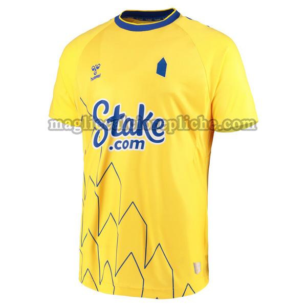 terza maglie calcio everton 2022 2023 thailandia giallo