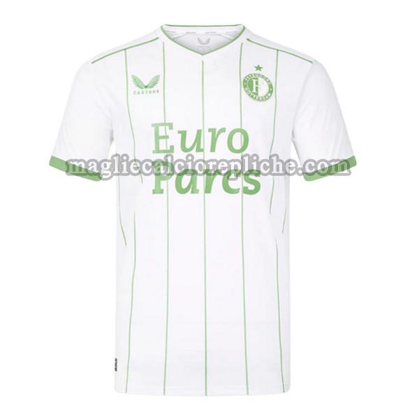 terza maglie calcio feyenoord 2023 2024 thailandia bianco