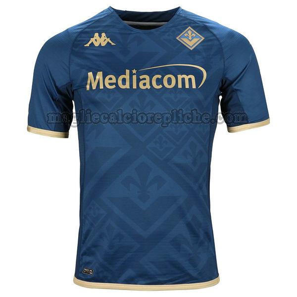 terza maglie calcio fiorentina 2022 2023 thailandia blu