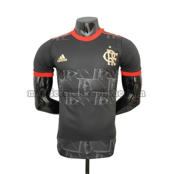 terza maglie calcio flamengo 2021 2022 player nero