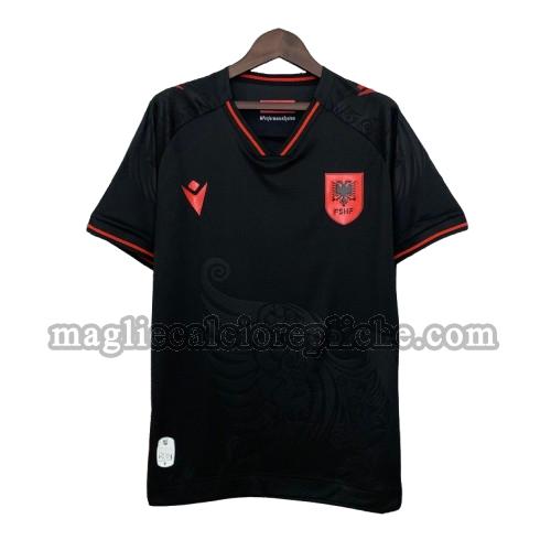 terza maglie calcio hombre albania 2025 nero