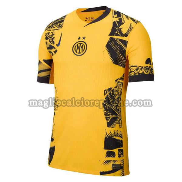 terza maglie calcio inter 2024 2025 giallo