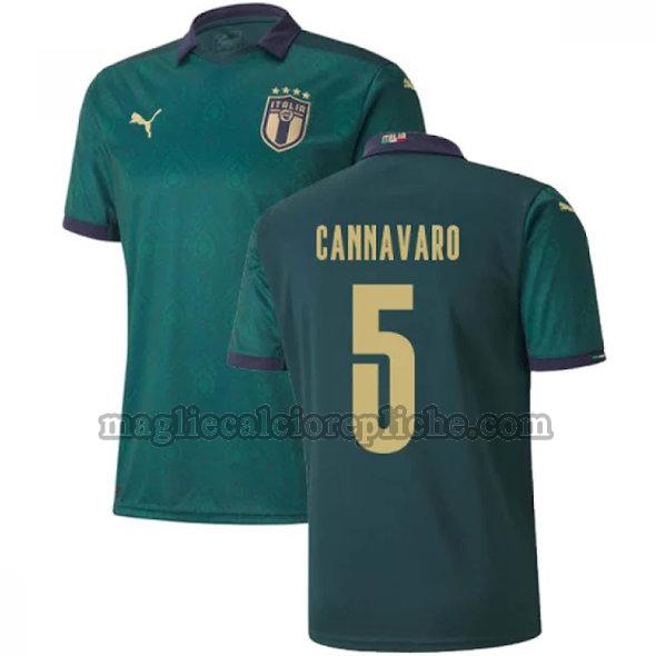 terza maglie calcio italia 2020 cannavaro 5