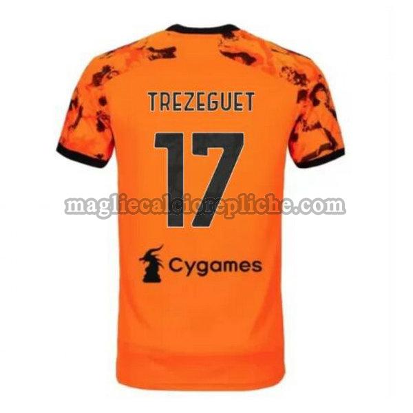 terza maglie calcio juventus 2020-2021 trezeguet 17