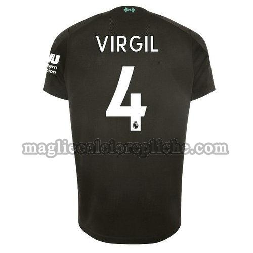 terza maglie calcio liverpool 2019-2020 virgil 4