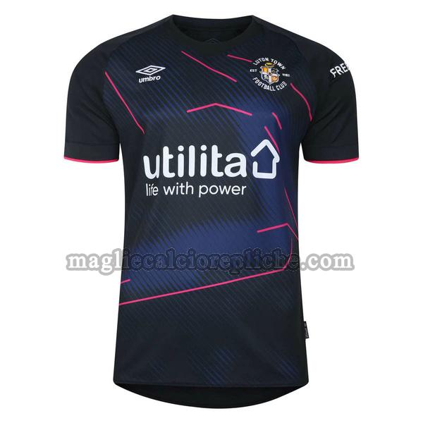 terza maglie calcio luton town 2023 2024 thailandia nero