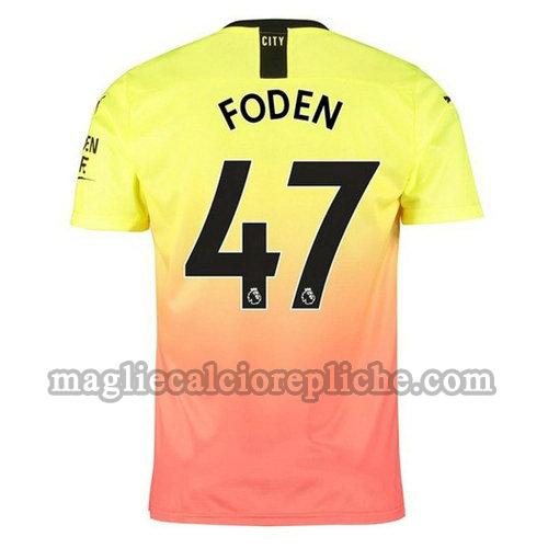 terza maglie calcio manchester city 2019-2020 foden 47