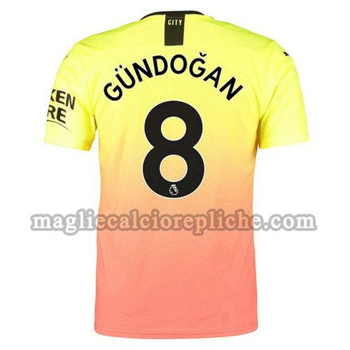 terza maglie calcio manchester city 2019-2020 gundogan 8