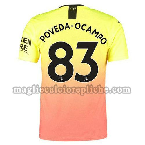 terza maglie calcio manchester city 2019-2020 poveda ocampo 83