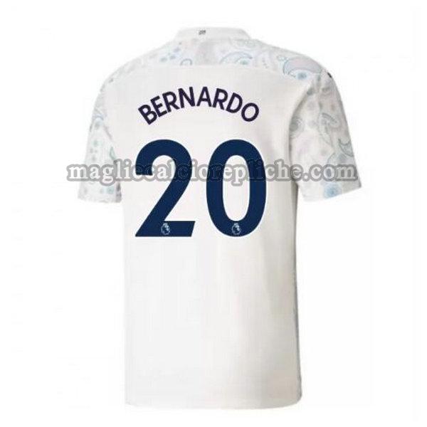 terza maglie calcio manchester city 2020-2021 bernardo 20