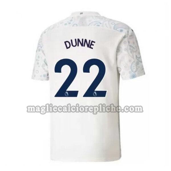 terza maglie calcio manchester city 2020-2021 dunne 22