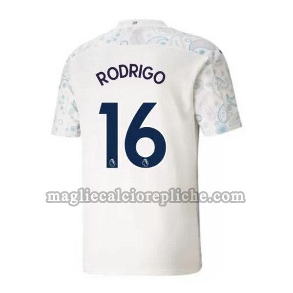 terza maglie calcio manchester city 2020-2021 rodrigo 16