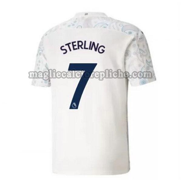 terza maglie calcio manchester city 2020-2021 sterling 7