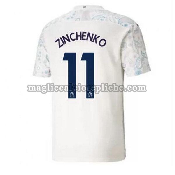 terza maglie calcio manchester city 2020-2021 zinchenko 11