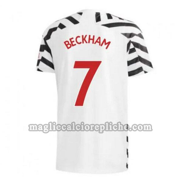 terza maglie calcio manchester united 2020-2021 beckham 7