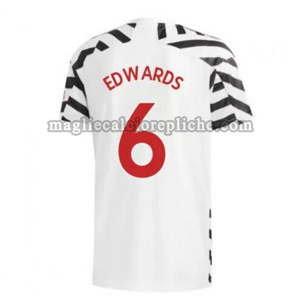 terza maglie calcio manchester united 2020-2021 edwards 6