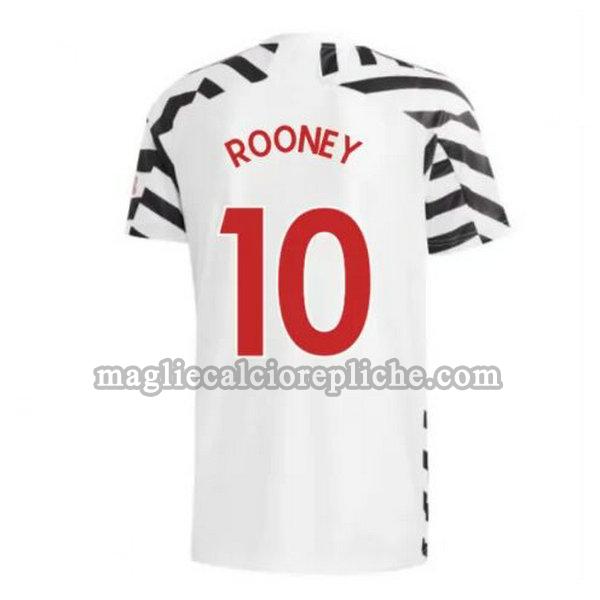 terza maglie calcio manchester united 2020-2021 rooney 10