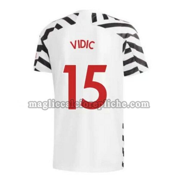 terza maglie calcio manchester united 2020-2021 vidic 15