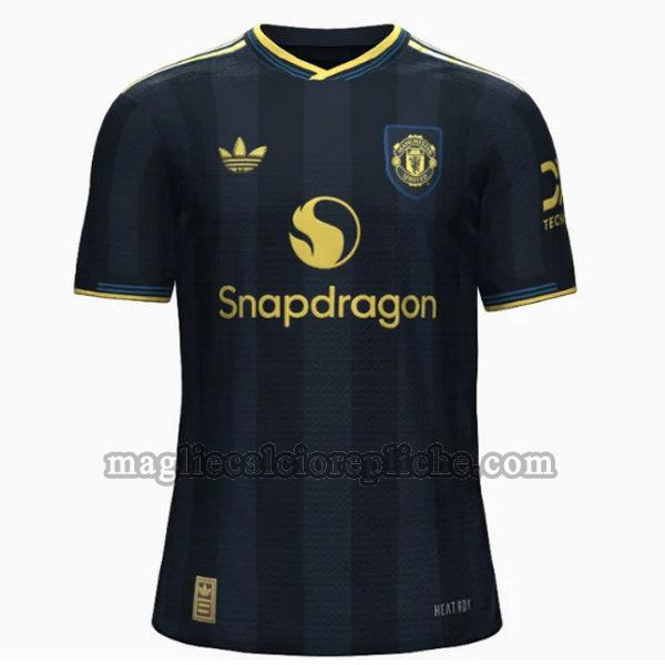 terza maglie calcio manchester united 2025 2026 thailandia nero