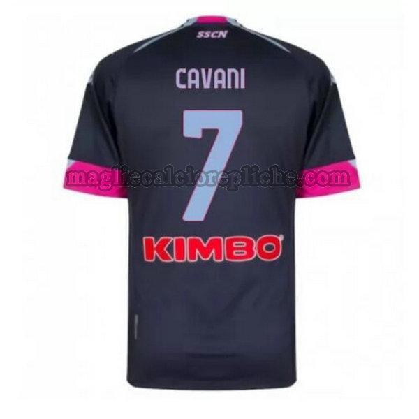 terza maglie calcio napoli 2020-2021 cavani 7