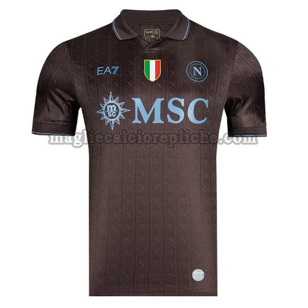 terza maglie calcio napoli 2025 2026 thailandia nero