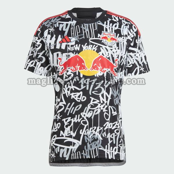 terza maglie calcio new york red bulls 2023 2024 thailandia nero