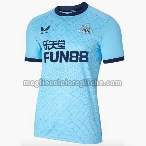 terza maglie calcio newcastle united 2021 2022 thailandia blu