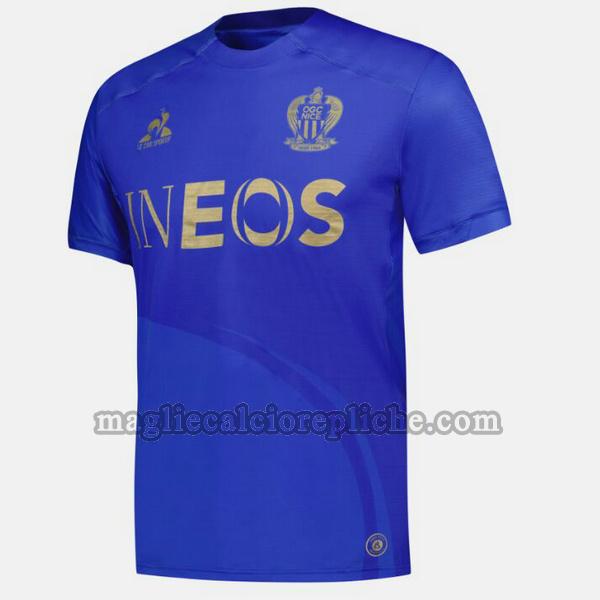 terza maglie calcio ogc nice 2023 2024 thailandia blu