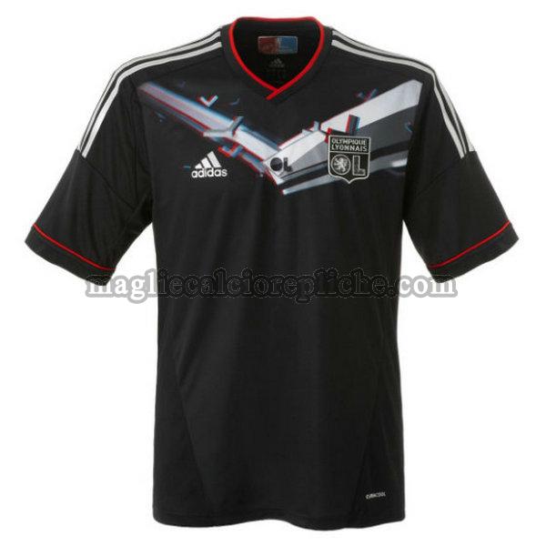 terza maglie calcio olympique lyon 2012-2013 nero