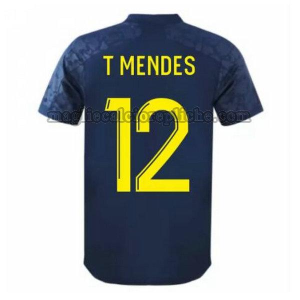 terza maglie calcio olympique lyon 2020-2021 t mendes 12