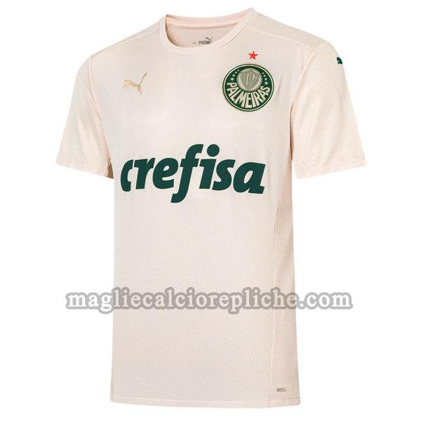 terza maglie calcio palmeiras 2021 2022 thailandia bianco