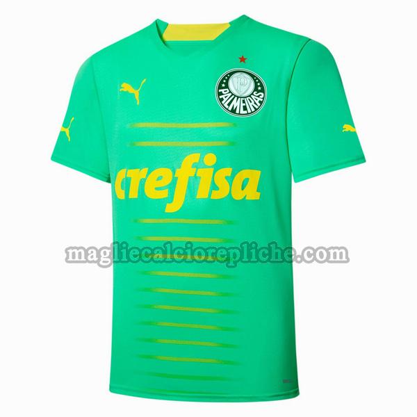 terza maglie calcio palmeiras 2022 2023 thailandia verde