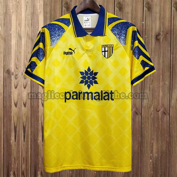 terza maglie calcio parma 1995-1997 giallo