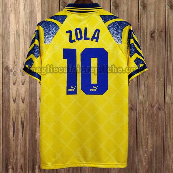 terza maglie calcio parma 1995-1997 zola 10 giallo