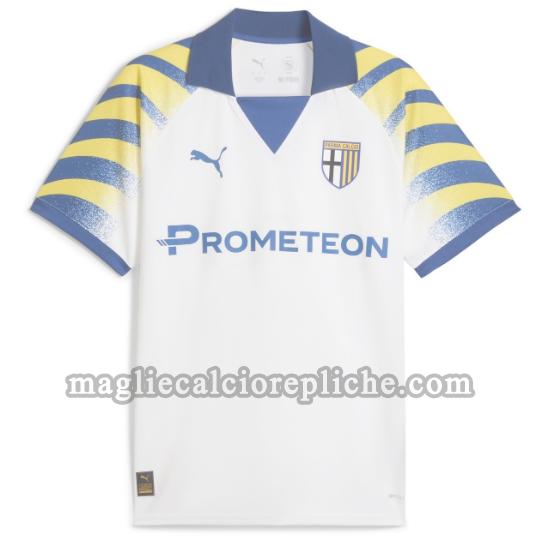 terza maglie calcio parma 2025 2026 thailandia bianco