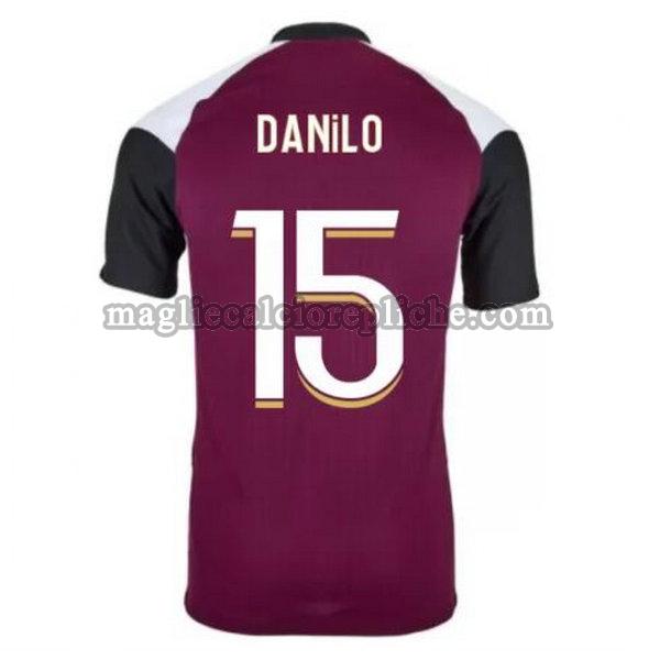 terza maglie calcio psg 2020-2021 danilo 15 porpora