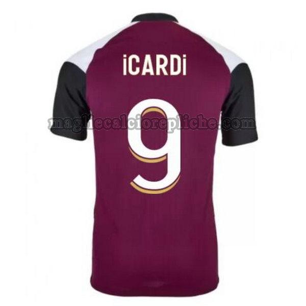 terza maglie calcio psg 2020-2021 icardi 9 porpora