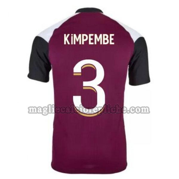 terza maglie calcio psg 2020-2021 kimpembe 3 porpora