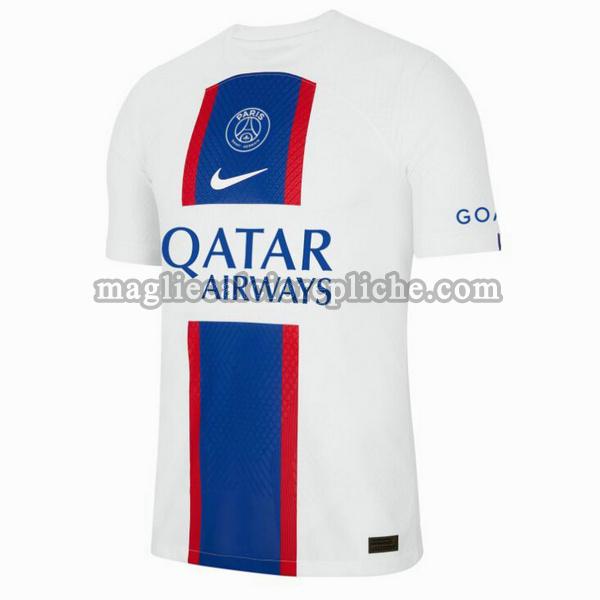 terza maglie calcio psg 2022 2023 thailandia bianco