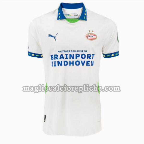 terza maglie calcio psv eindhoven 2024 2025 bianco