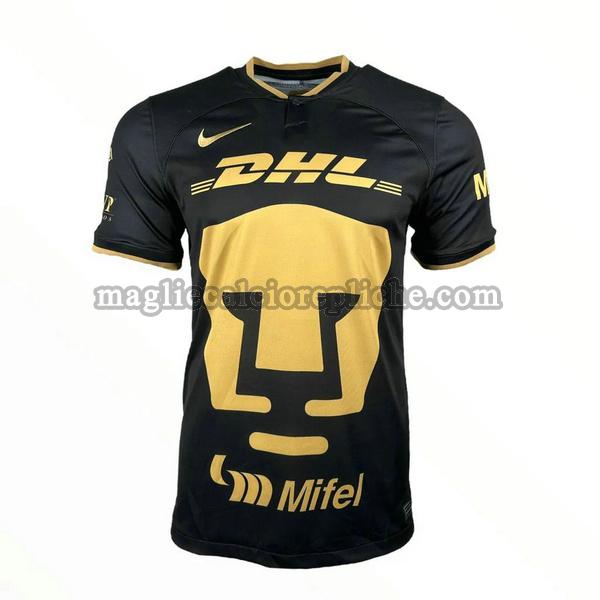 terza maglie calcio pumas unam 2023 thailandia nero