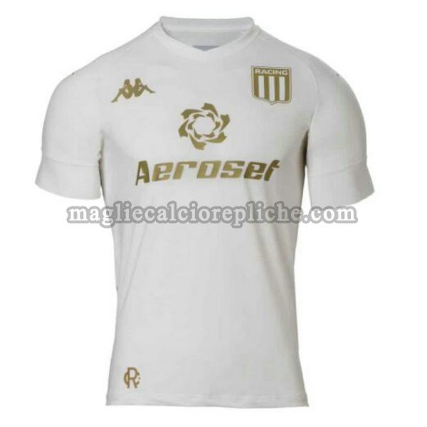 terza maglie calcio racing club 2021 2022 thailandia bianco