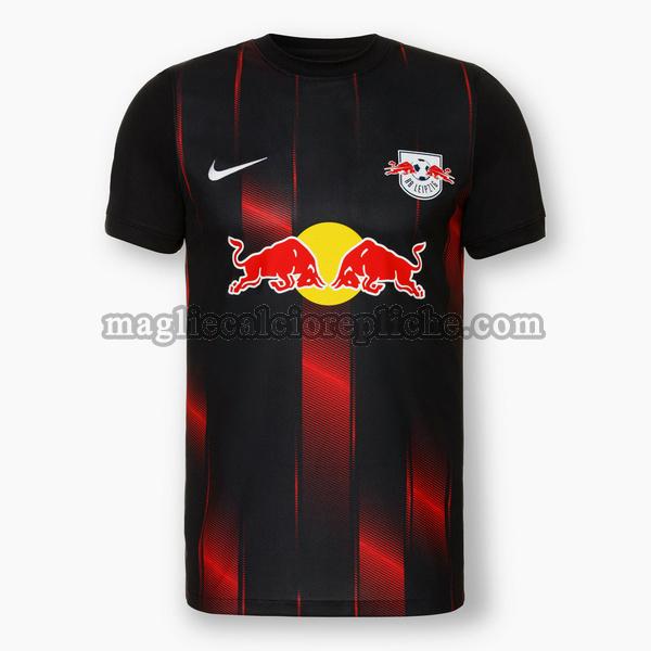 terza maglie calcio rb leipzig 2022 2023 nero