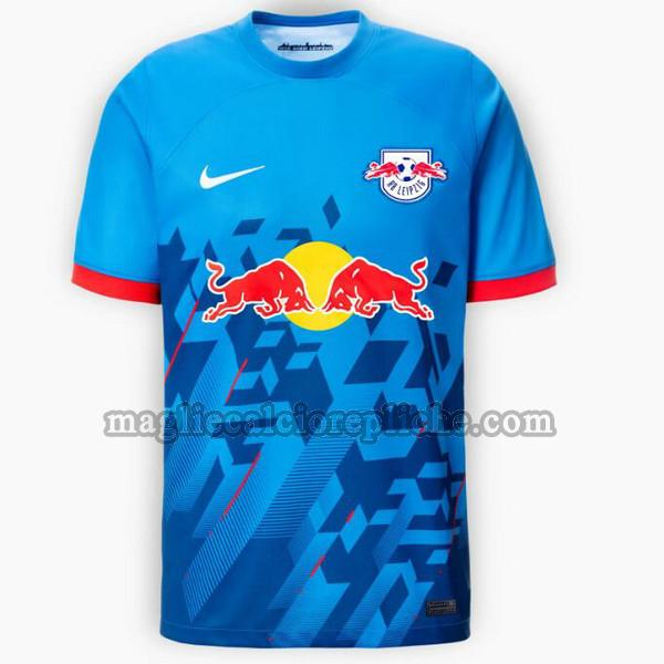 terza maglie calcio rb leipzig 2023 2024 thailandia blu