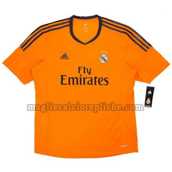 terza maglie calcio real madrid 2013-2014 orange