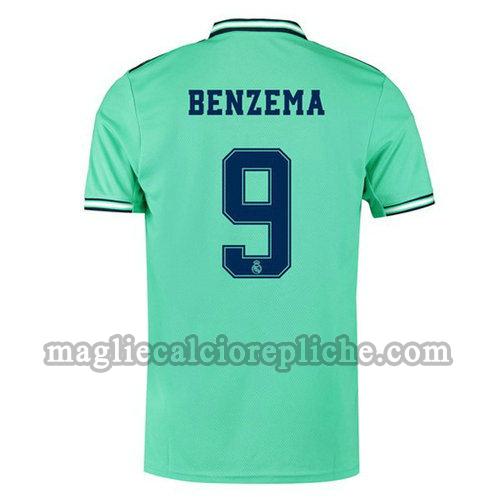 terza maglie calcio real madrid 2019-2020 benzema 9